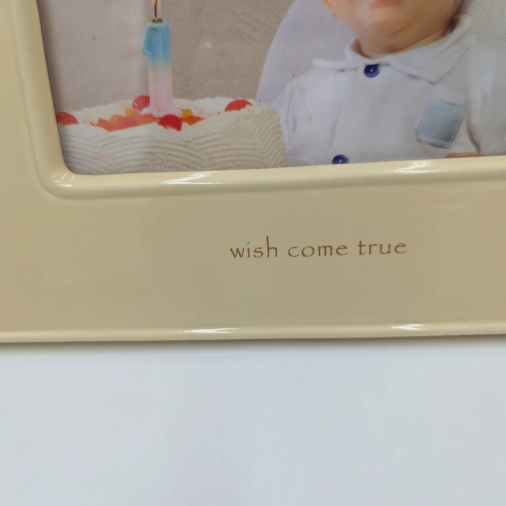 Grasslands Road Tan Baby Picture Frame 4in X 6in Baby Wish Come True Gift New